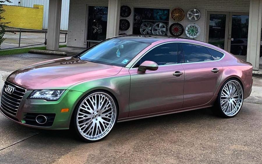 Audi A7 Sportback on Forgiato Wheels (Cravatta) '2019